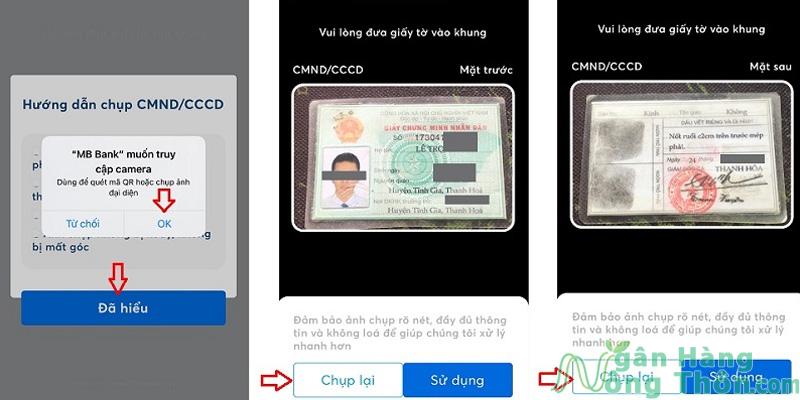 Chụp ảnh CCCD
