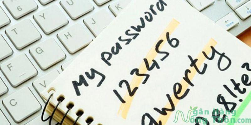 Phương pháp tránh quên mật khẩu ngân hàng