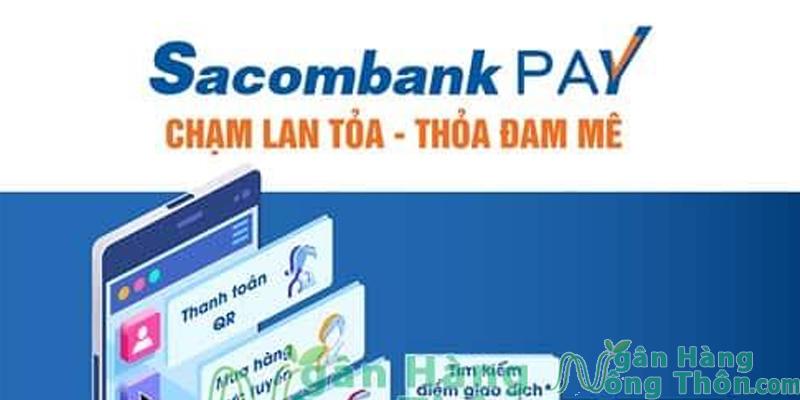 Dùng ứng dụng Sacombank Pay