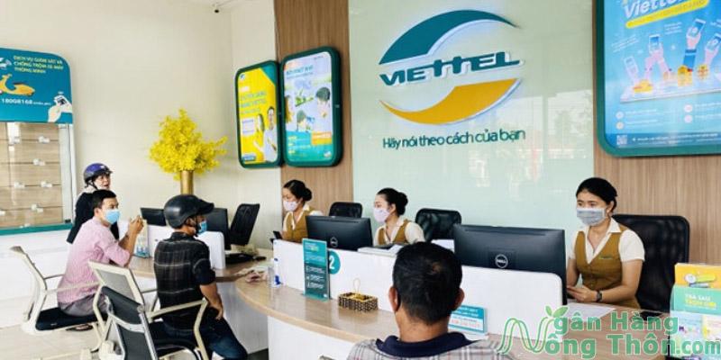 Nạp tiền vào Viettel Money tại quầy