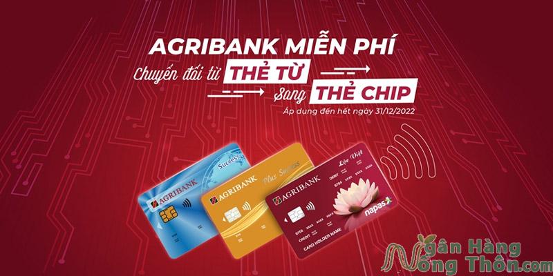 Cách đổi thẻ chip Agribank online