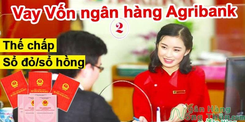 Vay vốn Agribank thế chấp sổ đỏ (hồng) 2024: Thủ tục, lãi suất