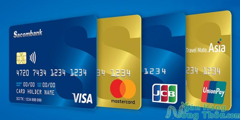 Các Loại Thẻ ATM Sacombank Theo Màu Và Biểu Phí Thẻ 2024