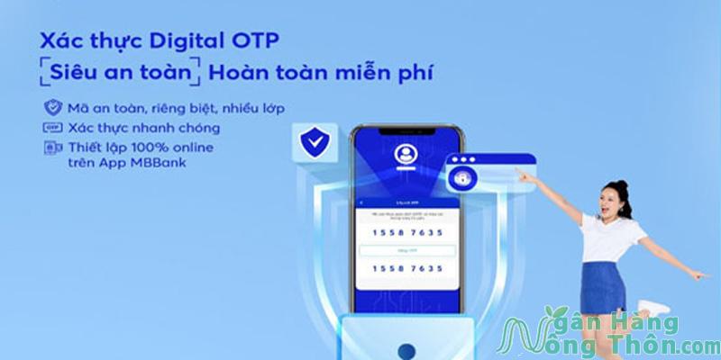 Độ an toàn của Digital OTP MB bank