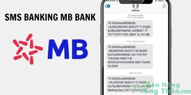 Kiểm tra số tài khoản MB Bank qua SMS
