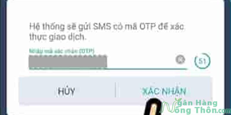 Xác nhận thông tin. Chờ mã OTP được gửi về điện thoại, nhập mã OTP và chờ hệ thống xử lý khoản vay và báo về kết quả