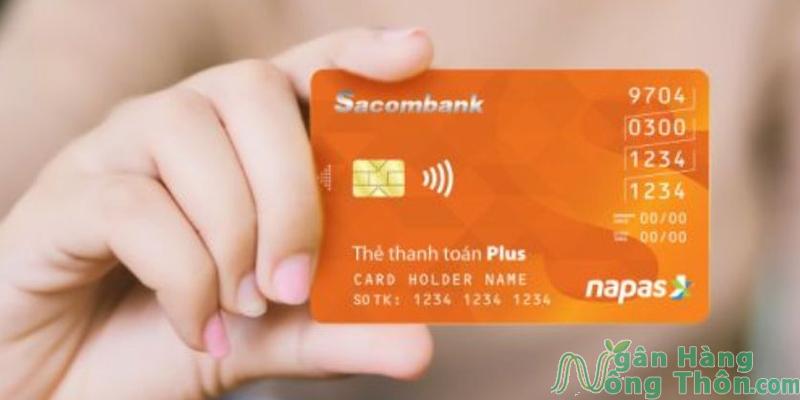 Các bước làm thẻ Sacombank online