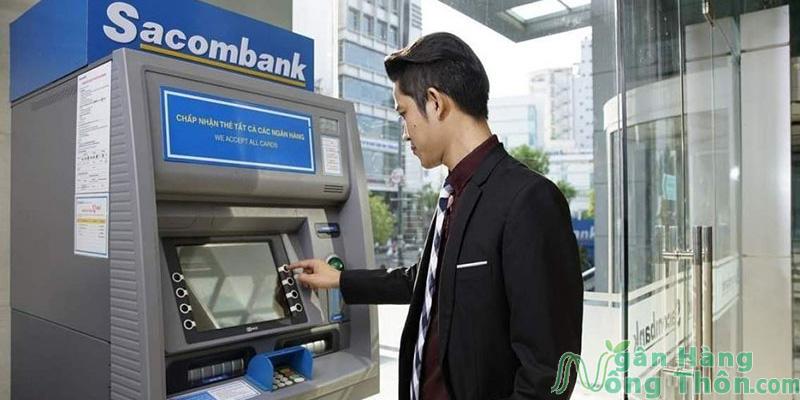 Tra cứu các đầu số tài khoản ngân hàng Sacombank tại trạm ATM