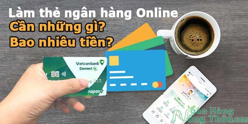 Cách làm thẻ ATM online