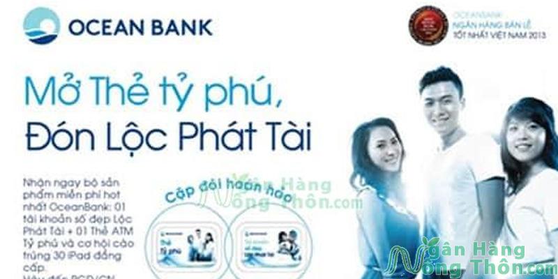 Đăng ký mở thẻ ATM Oceanbank