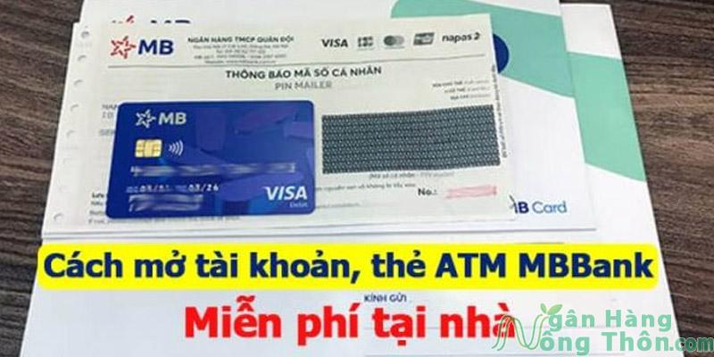 Mở tài khoản MB Bank tại nhà