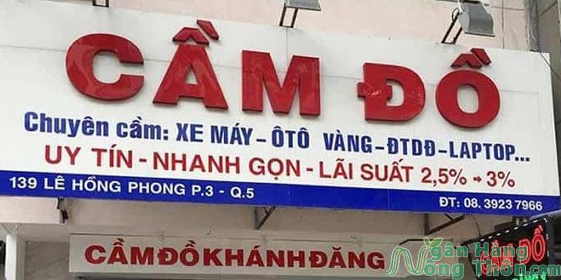 Cầm đồ Khánh Đăng