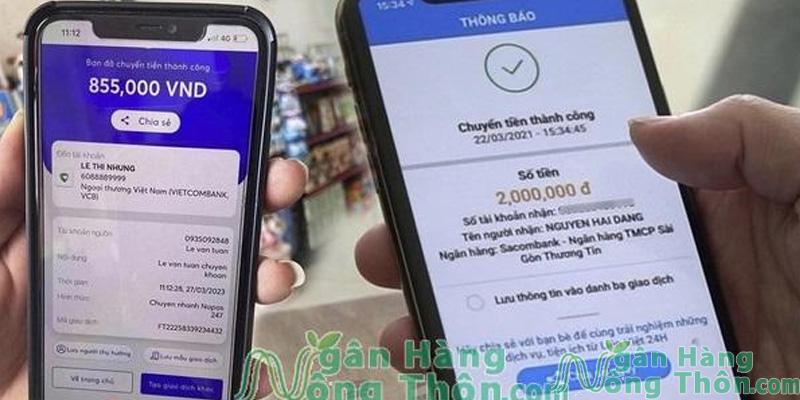 Lừa đảo bill chuyển tiền giả