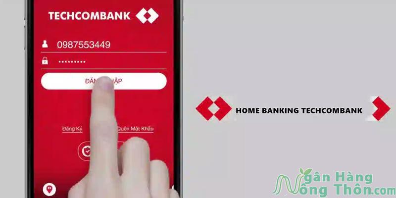 Đăng nhập trên Techcombank