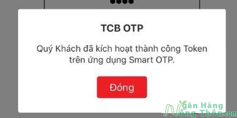 Nhập lại mã OTP