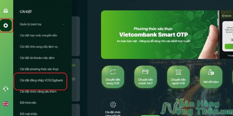 Cách đăng nhập app Vietcombank trên thiết bị mới