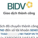 Ảnh bill chuyển khoản BIDV miễn phí chuẩn và cách tạo