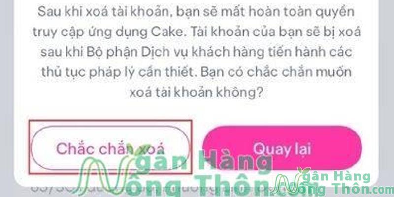 Chắc chắn xoá