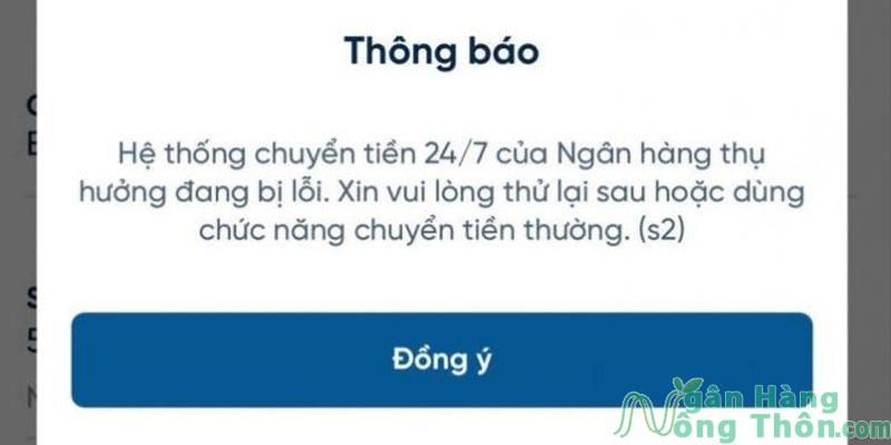 Lỗi kết nối mạng