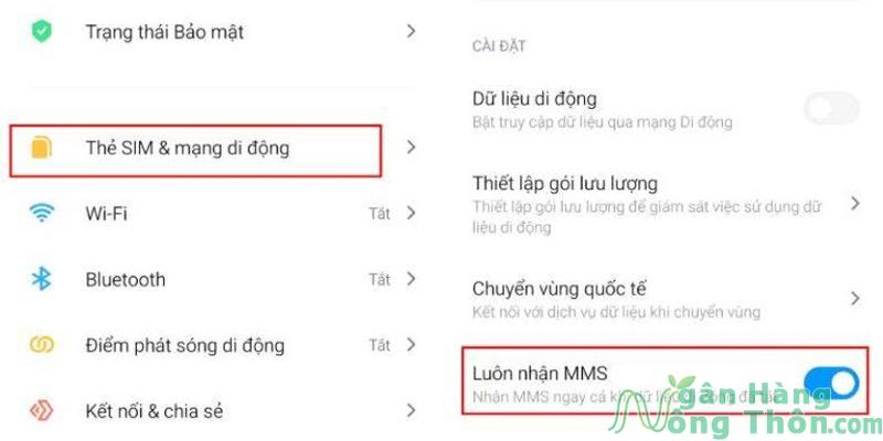 Chọn luôn nhận SMS