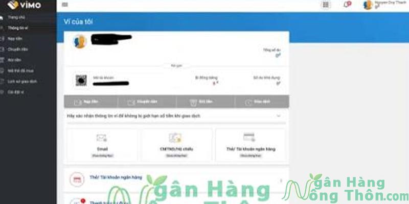 Xác thực ví điện tử qua email