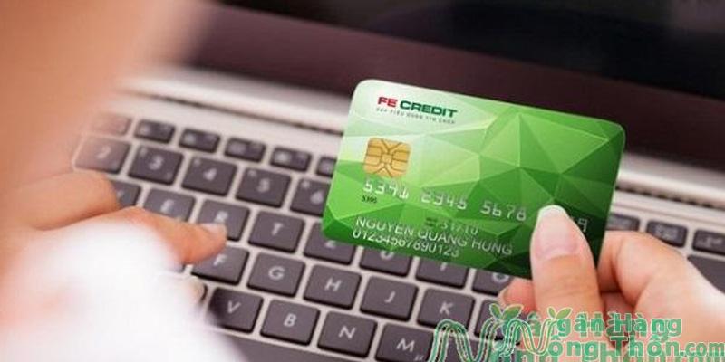 Ngân hàng rút tiền mặt thẻ tín dụng FE CREDIT