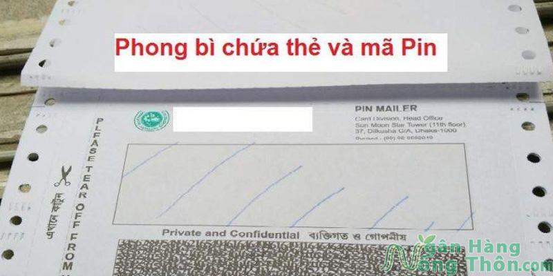 Mã pin thẻ Agribank