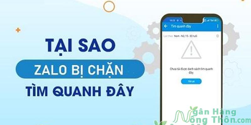 Lỗi Zalo bị chặn tìm quanh đây