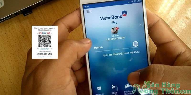 Tên đăng nhập Vietinbank iPay