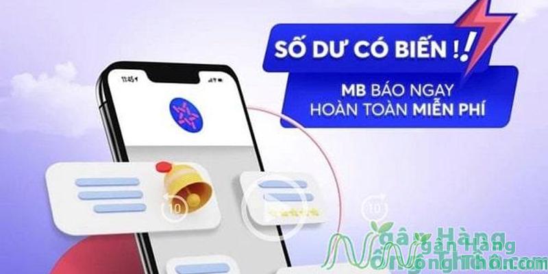 Cách bật thông báo MBBank