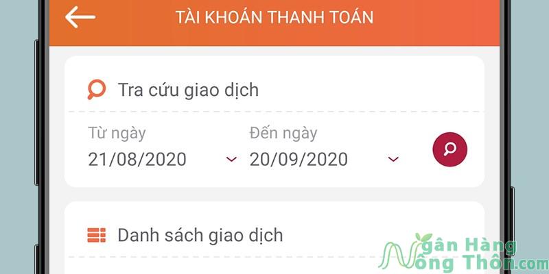 Cách tra mã giao dịch chuyển tiền Agribank trên điện thoại 2024