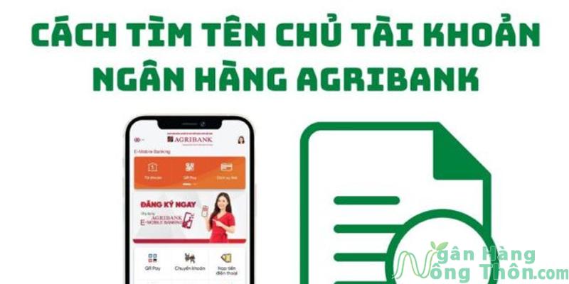 Cách tìm thông tin người qua số tài khoản ngân hàng Agribank 2024