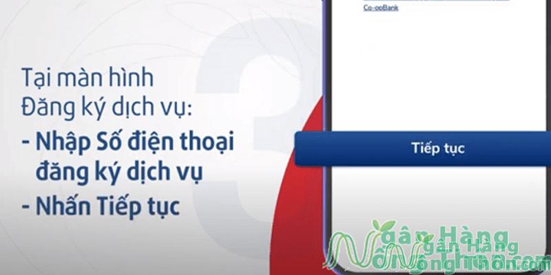 Nhập thông tin và xác nhận