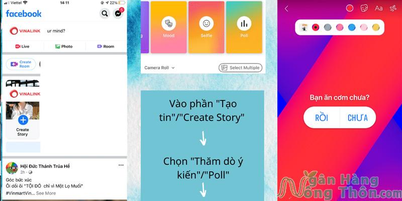 Cách tạo link câu hỏi ẩn danh trên Facebook story nhanh 2024