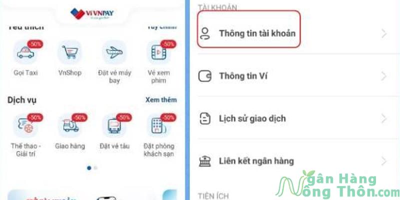 Sửa thông tin VNPay