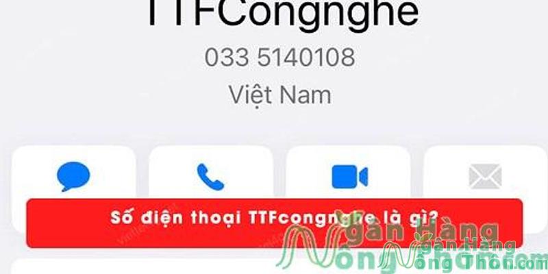 Số điện thoại công nghệ TTF 