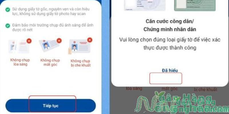 Chọn tiếp tục