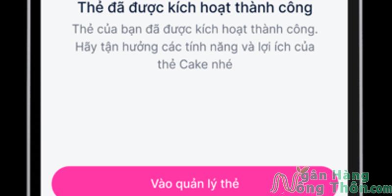 Phát hành thẻ thành công