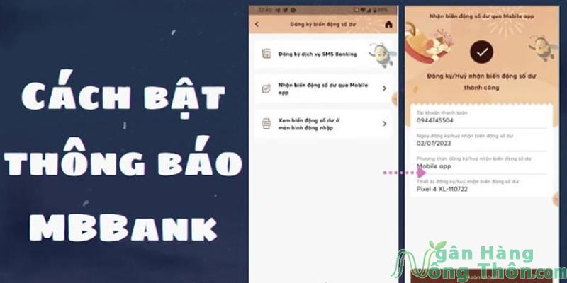 Vì Sao App MB Bank Không Thông Báo Số Dư? Cách Bật Thông Báo Trên App MB