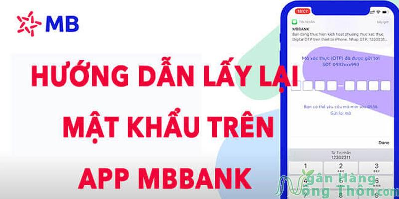 Quên mật khẩu app MBBank và mất số điện thoại phải làm sao?