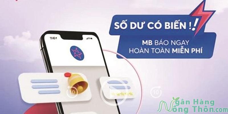 Vì sao app MB Bank không thông báo số dư?