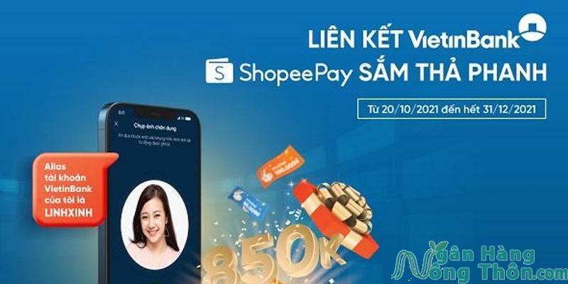 Lợi ích khi liên kết ví ShopeePay với Vietinbank là gì?