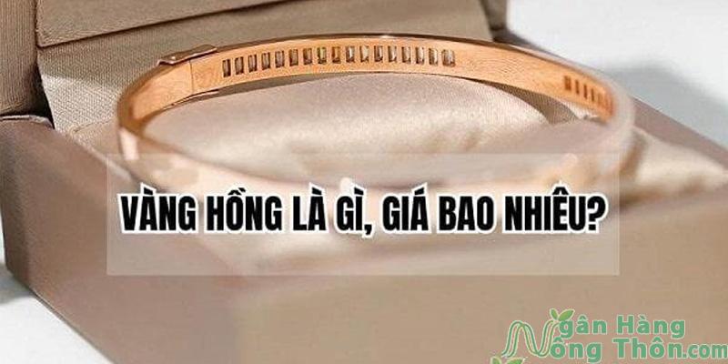 Mức giá 1 chỉ của vàng hồng 18k