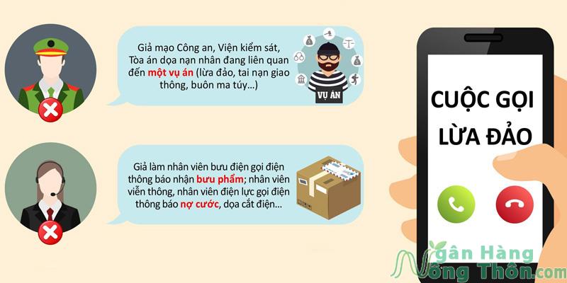 Cân thận cuộc gọi lừa đảo