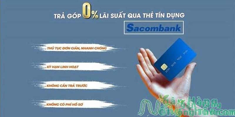 Phí chuyển đổi trả góp Sacombank