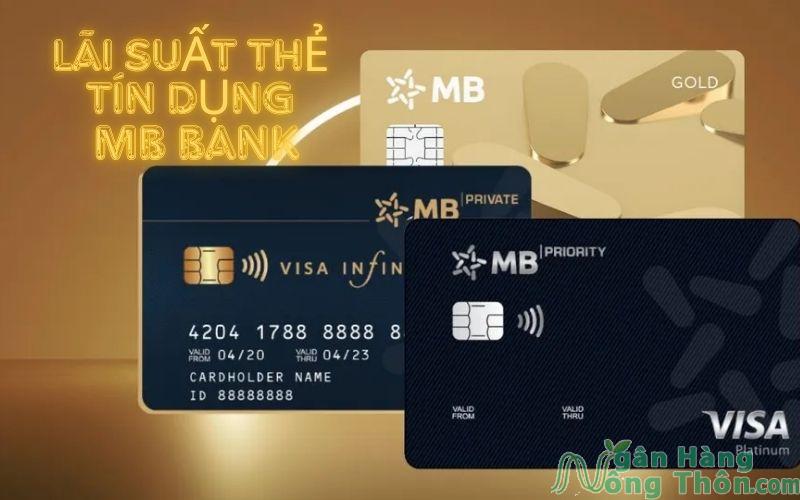 lãi suất thẻ tín dụng mb