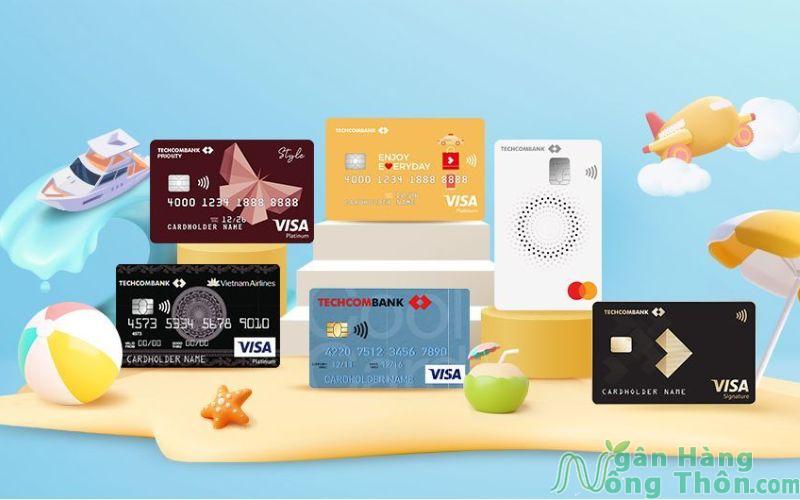 Các thẻ tín dụng Techcombank