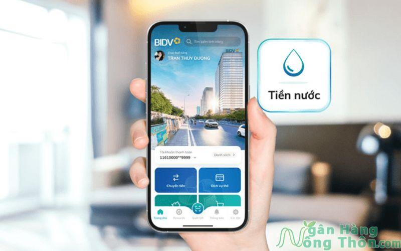 Cách đóng tiền nước qua điện thoại bằng ứng dụng ngân hàng