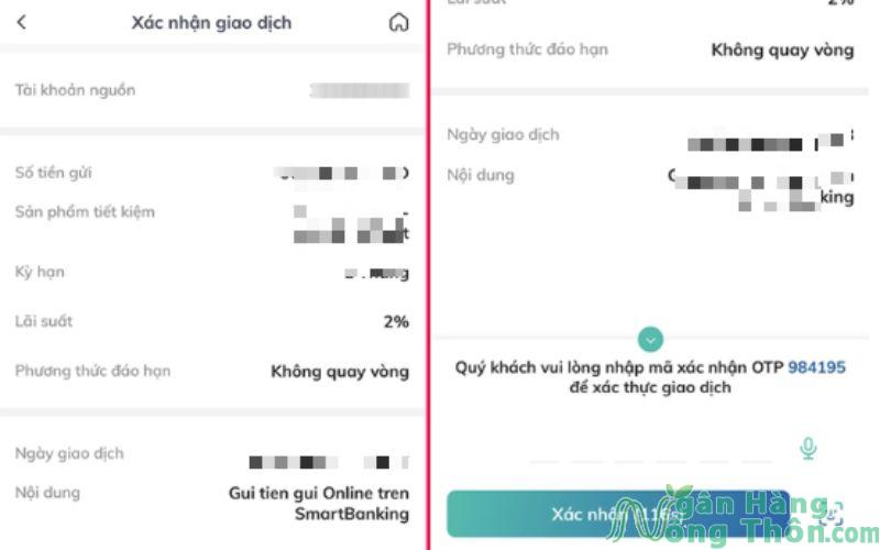 cách gửi tiết kiệm online bidv