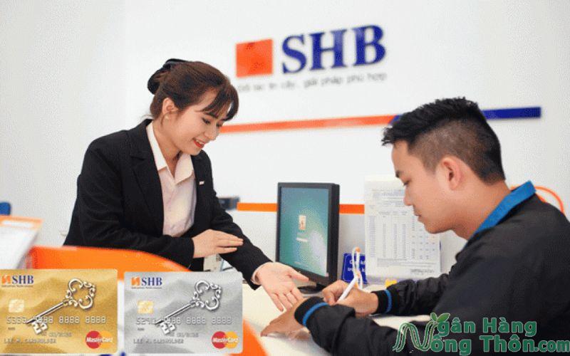 Mở thẻ tín dụng SHB tại ngân hàng